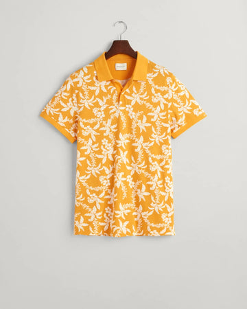 Μπλούζα Πόλο Πικέ Με Μοτίβο Palm Lei (Outlet) GANT